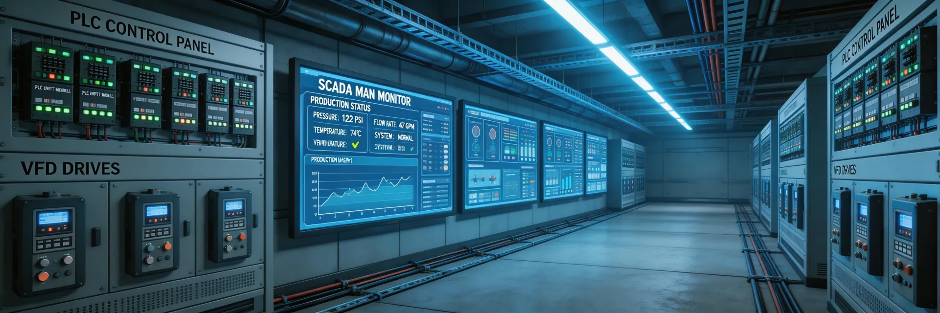 ContactIQ Industrial Automation Control Room